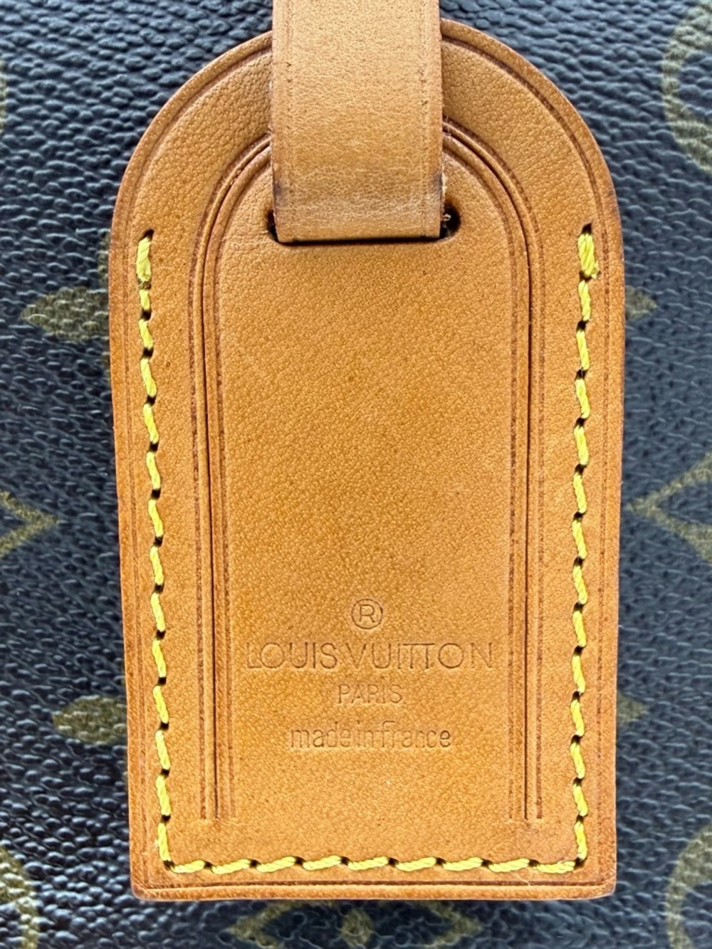 LOUIS VUITTON 1854 PARIS • SAC SOUPLE 35 Bag in Monogram • Made in FRANCE - Picture 11 of 15